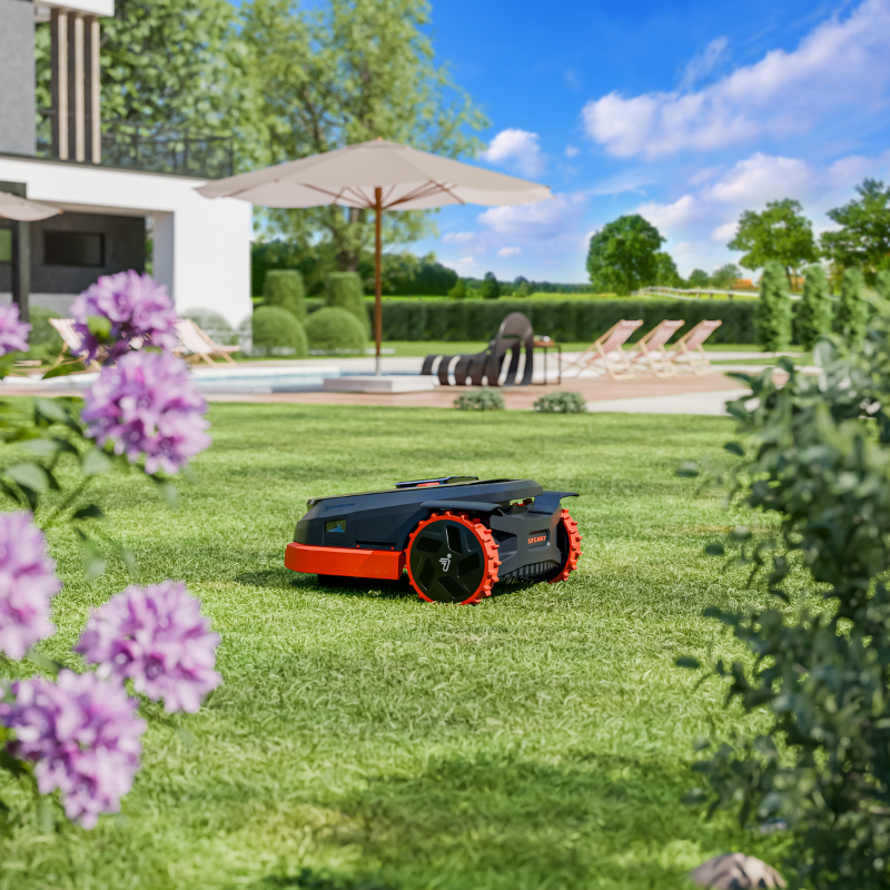 Cortacésped robótico Segway Navimow X315E - Vue 2