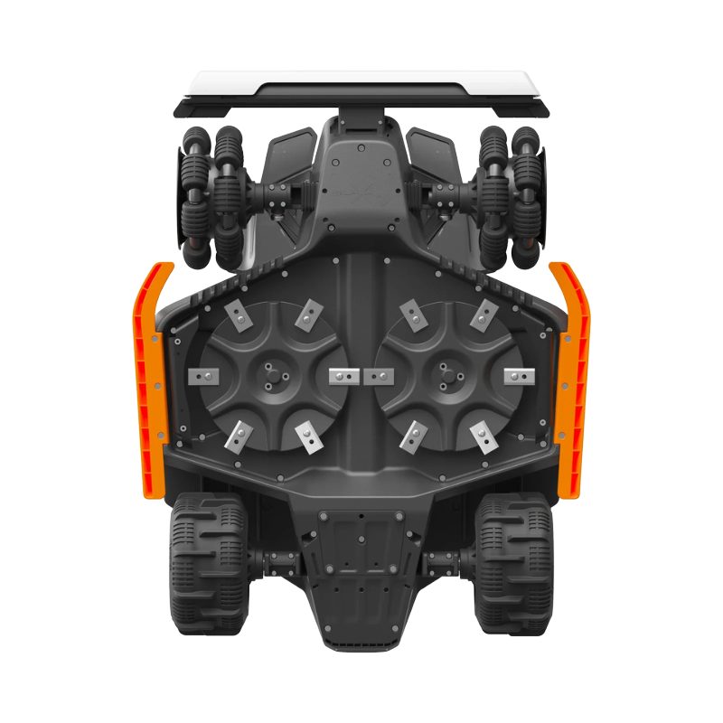 Mammotion LUBA 3 AWD – 1500: Cortacésped robótico inalámbrico con tracción integral, LiDAR y visión dual.