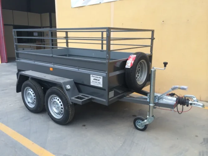 Remolque 2 ejes 2.500 x 1.500 x 500 – Reforzado – Mma 750 kg
