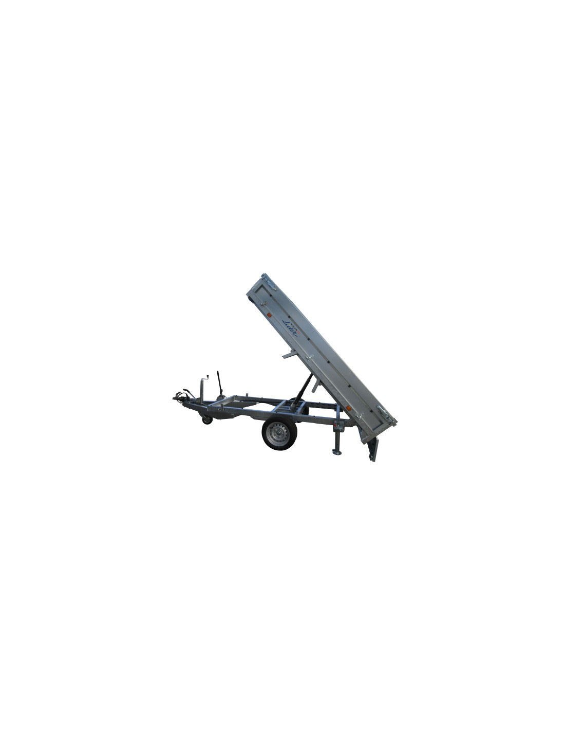 Remolque Benne 1300 kg 256 x 148 LIDER 42575 PTC 750/1350 kg