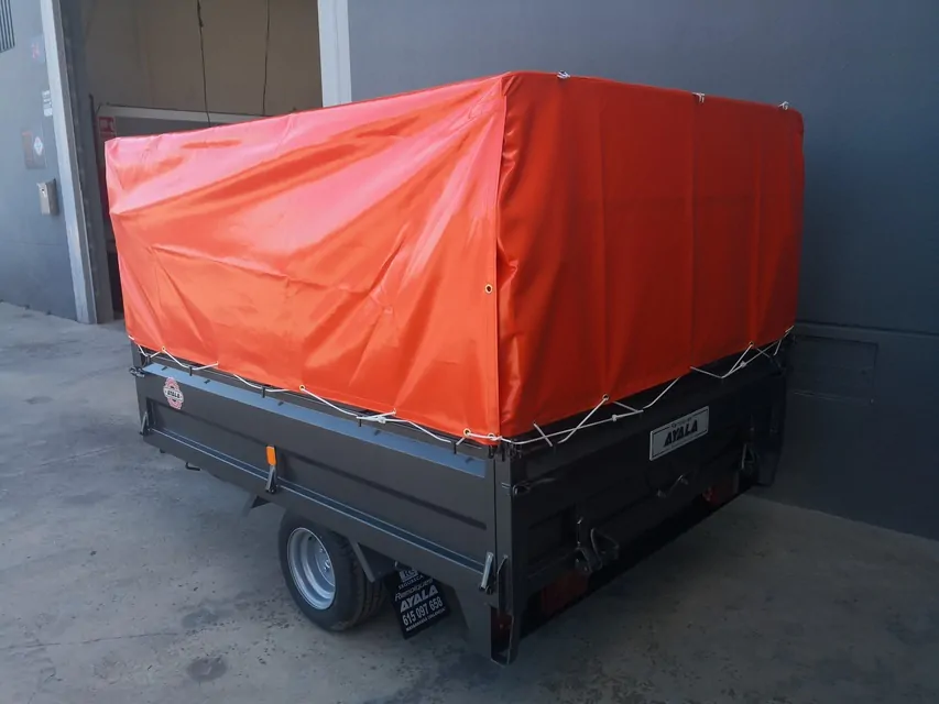Remolque basculante hidraulico – Ruedas por debajo – Mma 750 kg