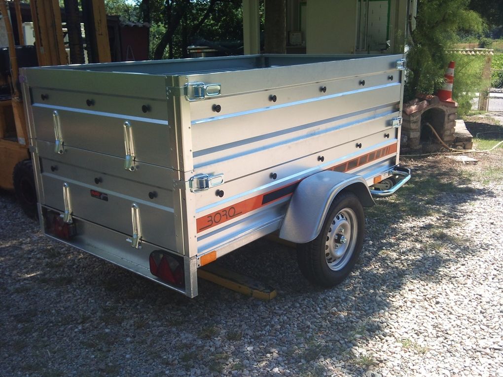 Remolque de equipaje BORO NIEWIADOW BO723 - Vue alternative