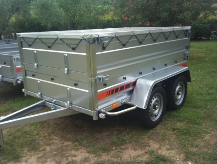 Remolque de equipaje Boro 2 ejes 750 kg - Vue alternative