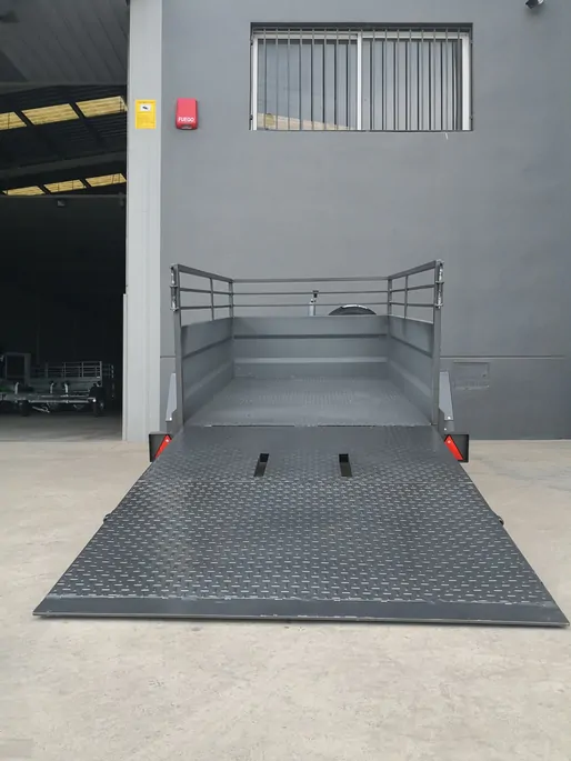 Remolque porta maquinaria industrial – Mma 750 kg