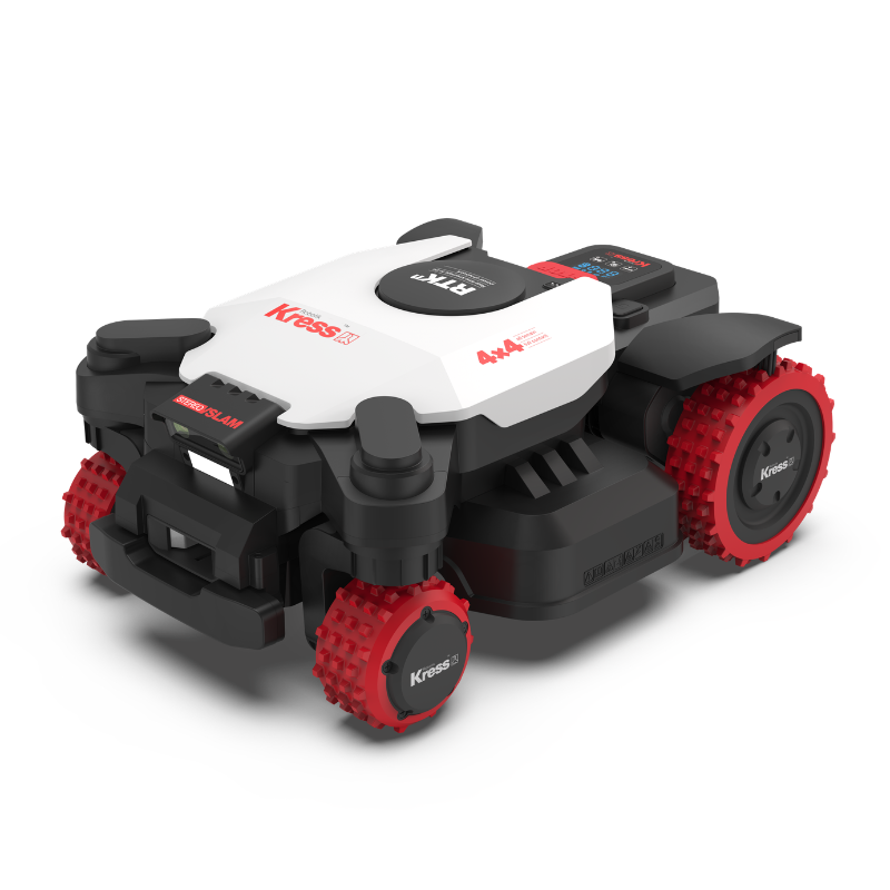 Robot cortacésped Kress KR280E de 800 m² RTKn 2.0 + EyePilot® 4×4 + Vslam