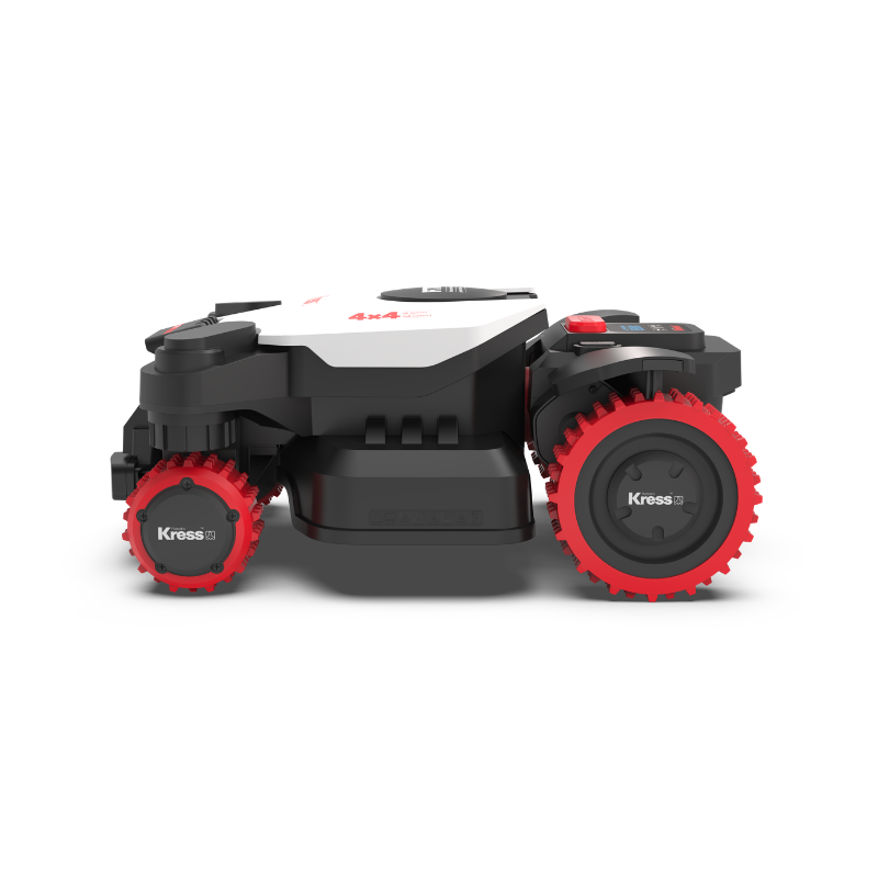 Robot cortacésped Kress KR280E de 800 m² RTKn 2.0 + EyePilot® 4×4 + Vslam